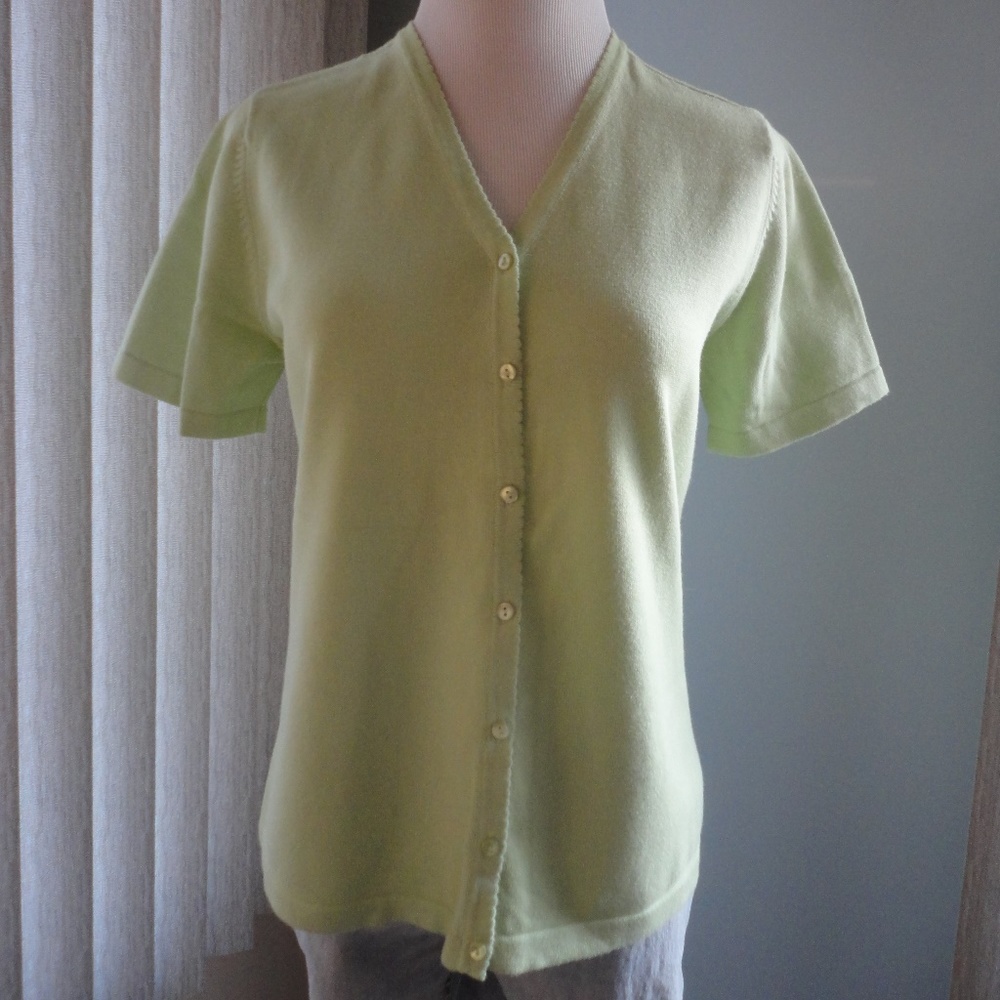 SWEATER CARDIGAN Green - CHEROKEE - Women's Small